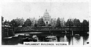 Parlementsgebouwen, Victoria, British Columbia, Canada, c1920s door Unbekannt