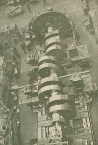 Deel van de krukas van M.V. Britannic White Star, 27.000 ton door Unbekannt