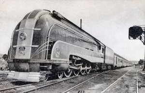 Passagierstrein, Pullman van de Pacific Union, Amerika, 20e eeuw door Unbekannt