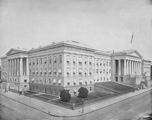 Octrooibureau, Washington, ca. 1897 door Unbekannt