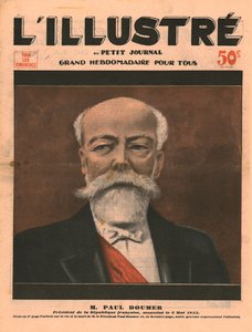 Paul Doumer, President van de Franse Republiek, vermoord op 6 mei 1932