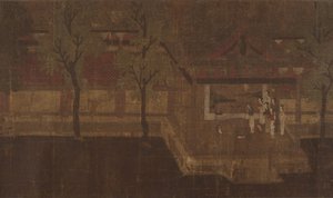Paviljoen met Figuren