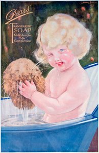 Pears zeep advertentie, 1920