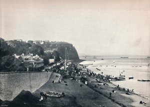 Penarth - De Esplanade en Penarth Head, 1895 door Unbekannt