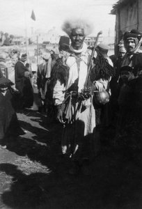Perzische pelgrim, Bagdad, Irak, 1917-1919 door Unbekannt