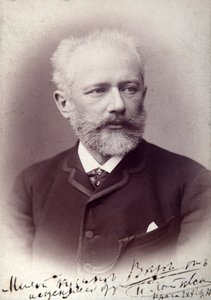Peter Tchaikovsky, Russische componist, 1888 door Unbekannt