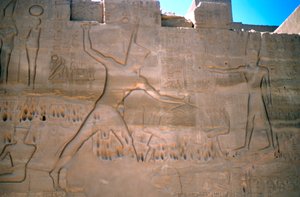Farao Seti, Vangst van Slaven, Luxor, Egypte