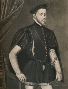 Filips II van Spanje, 16e eeuw, 1904 door Unbekannt