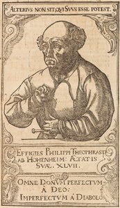 Philippus Theophrastus Aureolus Bombastus von Hohenheim Paracelsus, 1589 door Unbekannt