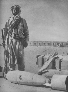 Schilderachtige bewaker van de Iraakse grens, 1941