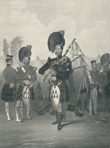 Piper, 42e Royal Highlanders, 19e eeuw, 1909 door Unbekannt