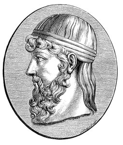 Plato, oude Griekse filosoof door Unbekannt