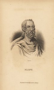 Plinius de Oudere, Gaius Plinius Secundus, Romeins auteur, natuuronderzoeker en natuurfilosoof, AD23-79 door Unbekannt