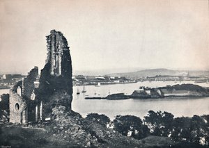 Plymouth - Drakes Island, vanaf Mount Edgcumbe, 1895 door Unbekannt