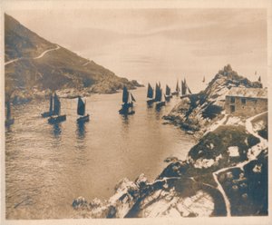 Polperro Haven & Peak Rocks, 1927