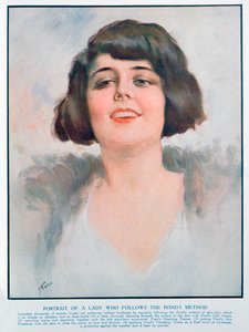 Ponds Cream advertentie, 1928