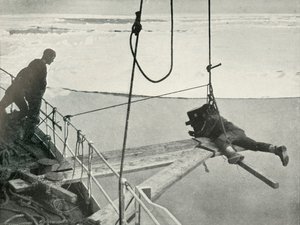 Ponting Cinematographs De boeg van de Terra Nova, ca. 1910-1913