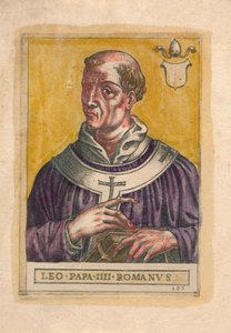 Paus Leo III door Unbekannt