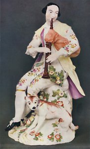 Porseleinen figuur gemarkeerd WD-CO. Derby, circa 1760 door Unbekannt