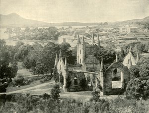 Port Arthur. Kijkend naar het westen, 1901