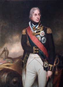 Portret van admiraal Lord Nelson, ca. 1806 door Unbekannt