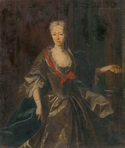 Portret van een aartshertogin door Unbekannt