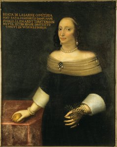 Portret van Beata De la Gardie 1612-1680, ca. 1653