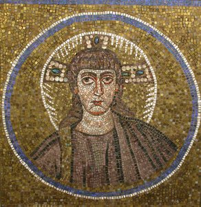 Portret van Christus, Byzantijns, vroege 20e eeuw origineel gedateerd laat 5e-vroege 6e eeuw door Unbekannt
