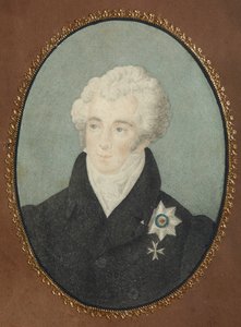Portret van Graaf Alexander Lvovich Naryshkin 1760-1826, Tweede kwart van de 19e eeuw door Unbekannt