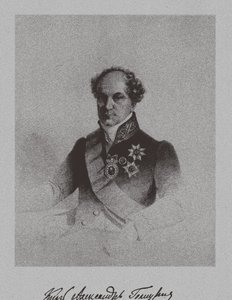 Portret van graaf Alexander Nikolayevich Golitsyn 1773-1844, ca. 1840 door Unbekannt