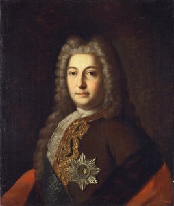 Portret van graaf Heinrich Johann Friedrich Andrei Ostermann 1687-1747, laat 18e eeuw