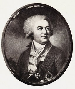 Portret van Graaf Pyotr Zavadovsky 1739-1812, begin 19e eeuw door Unbekannt
