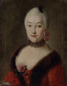 Portret van gravin Yekaterina Lobanova-Rostovskaya 1735-1802