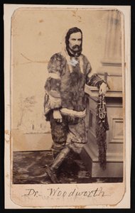 Portret van Dr. John Maynard Woodworth 1837-1879, voor 1879 door Unbekannt