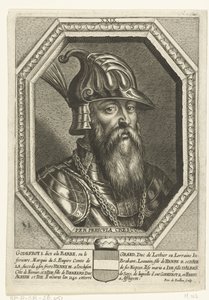 Portret van hertog Godfried I van Leuven door Unbekannt