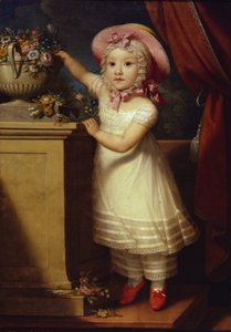 Portret van Ekaterina Dmitrievna Obreskova 1822-1874, ca. 1825