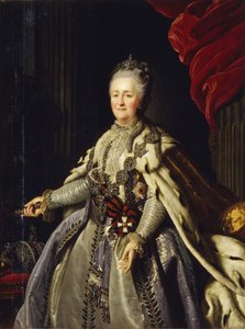 Portret van Keizerin Catharina II 1729-1796