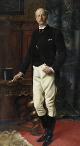 Portret van Ernst I, Hertog van Saksen-Altenburg 1826-1908, 1893