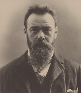 Portret van Ferdinand Hodler door Unbekannt
