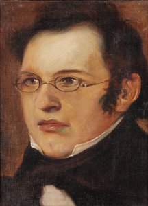 Portret van Franz Schubert 1797-1828 door Unbekannt