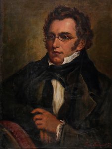 Portret van Franz Schubert