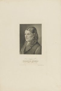 Portret van Friedrich Rückert 1788-1866, ca. 1845 door Unbekannt