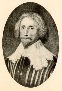 Portret van George Sandys, met gescheurde wambuis en Vandyke-kraag, ca. 1610-1630, 1937 door Unbekannt