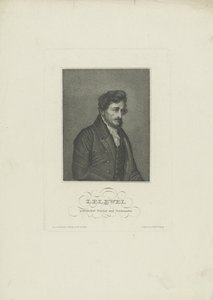 Portret van Joachim Lelewel 1786-1861, 1830s door Unbekannt