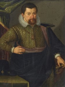 Portret van Johan George I 1585-1656, keurvorst van Saksen, 1611