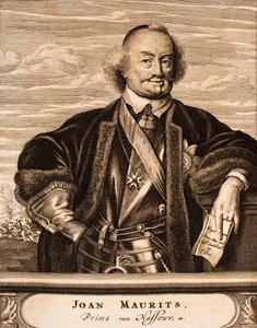 Portret van Johan Maurits, Prins van Nassau-Siegen, 1675 door Unbekannt