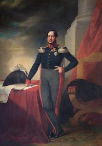 Portret van koning Frederik Willem III van Pruisen, ca. 1830 door Unbekannt