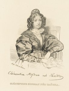 Portret van Klementyna Hoffmanowa