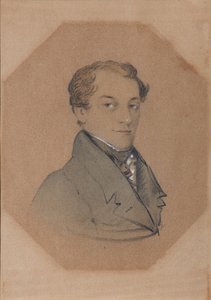 Portret van Kondraty Fyodorovich Ryleyev 1795-1826, eerste kwart van de 19e eeuw door Unbekannt