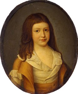 Portret van Louis-Charles, Prins van Frankrijk 1785-1795, vroege jaren 1790 door Unbekannt